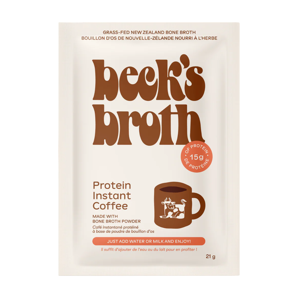 Beck's Broth | Protein Instant Coffee 21g