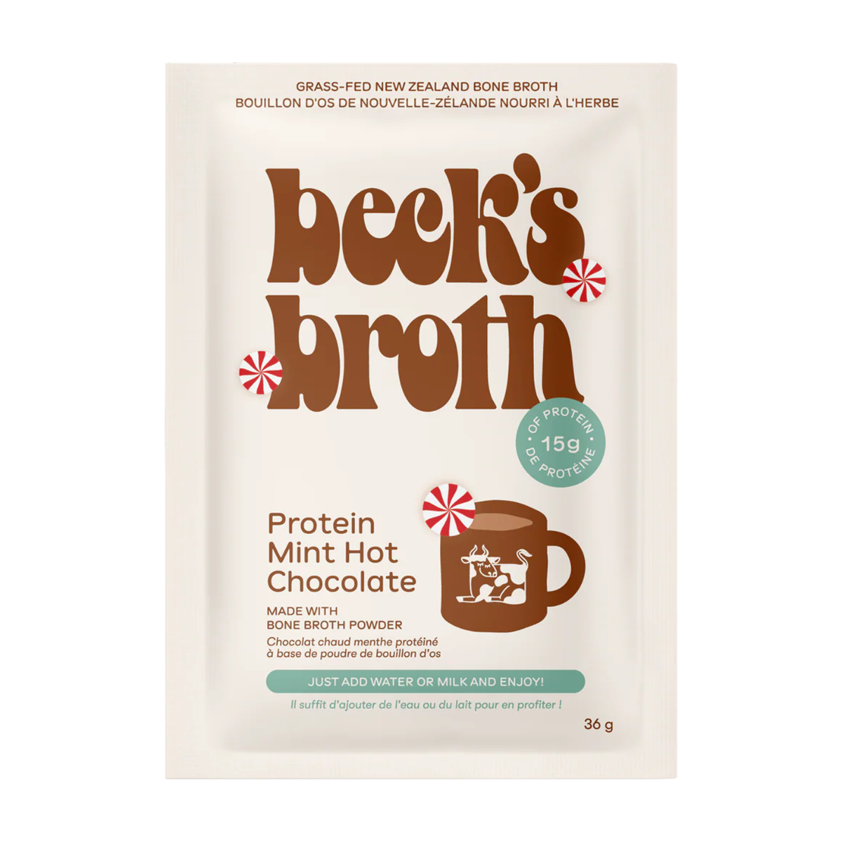 Beck's Broth | Protein Mint Hot Chocolate 36g