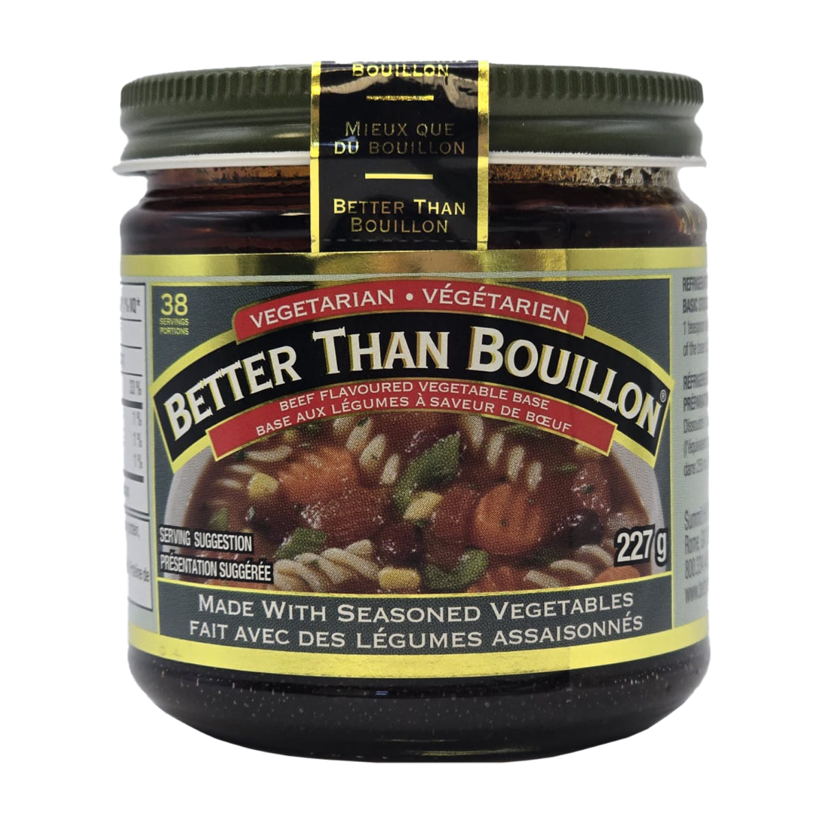 Better Than Bouillon | Vegetarian No Beef Soup Base 227g