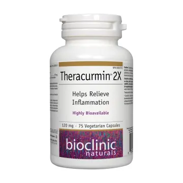 Bioclinic Naturals | Theracurmin 2X 120mg 75 Veggie Capsules