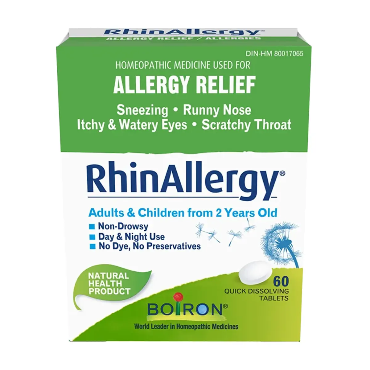 Boiron | Rhinallergy Allergy Relief 60 Tablets