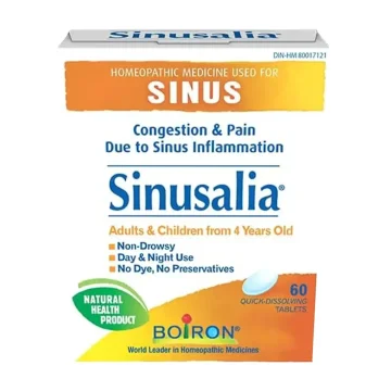 Boiron | Sinusalia Non-Drowsy Sinus Relief 60 Tablets