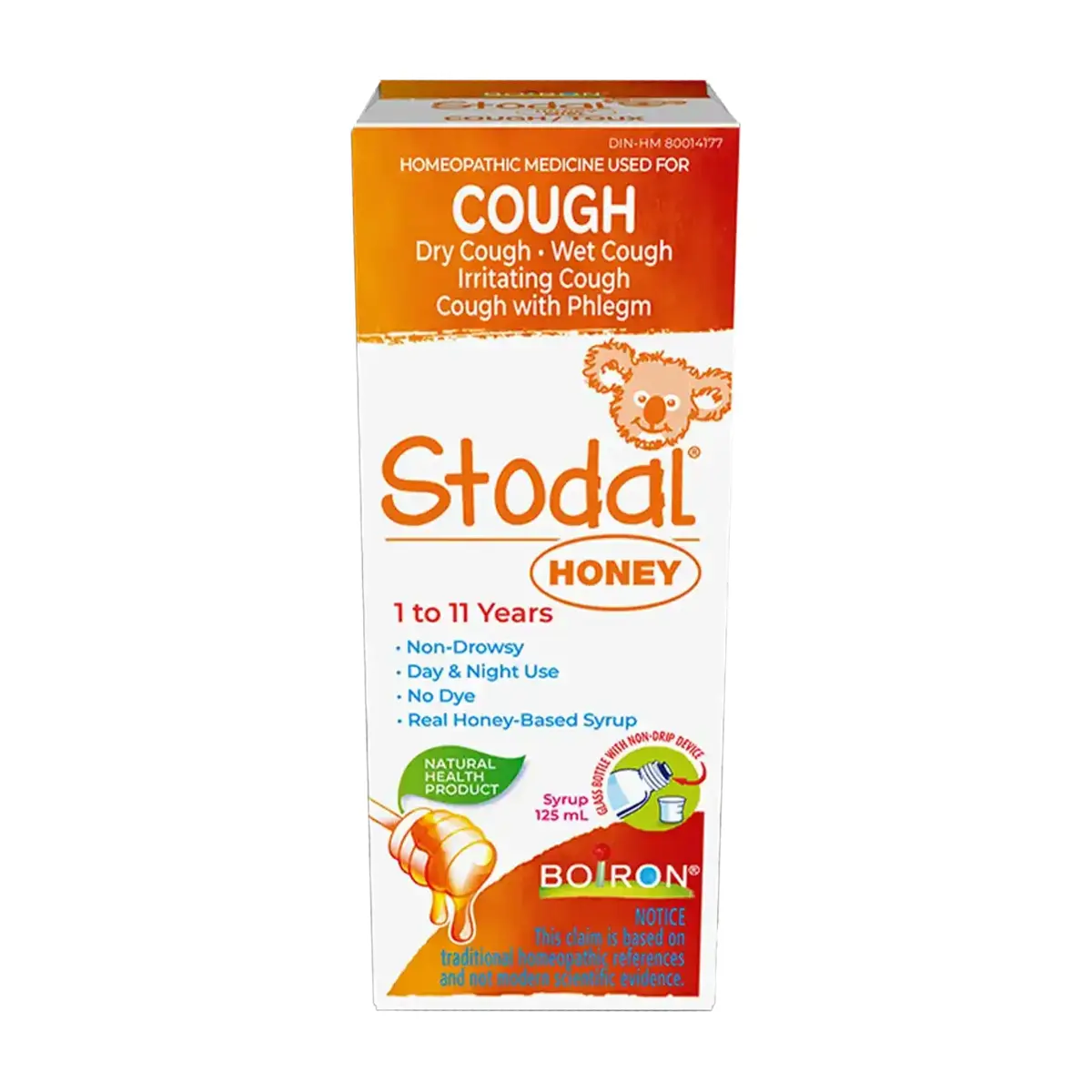 Boiron | Childrens Stodal Honey Cough Syrup 125mL