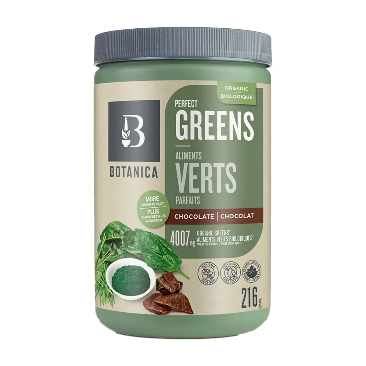 Botanica | Perfect Greens Chocolate Powder
