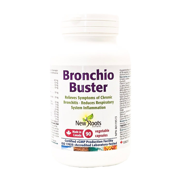 New Roots | Bronchio Buster 90 Veggie Capsules