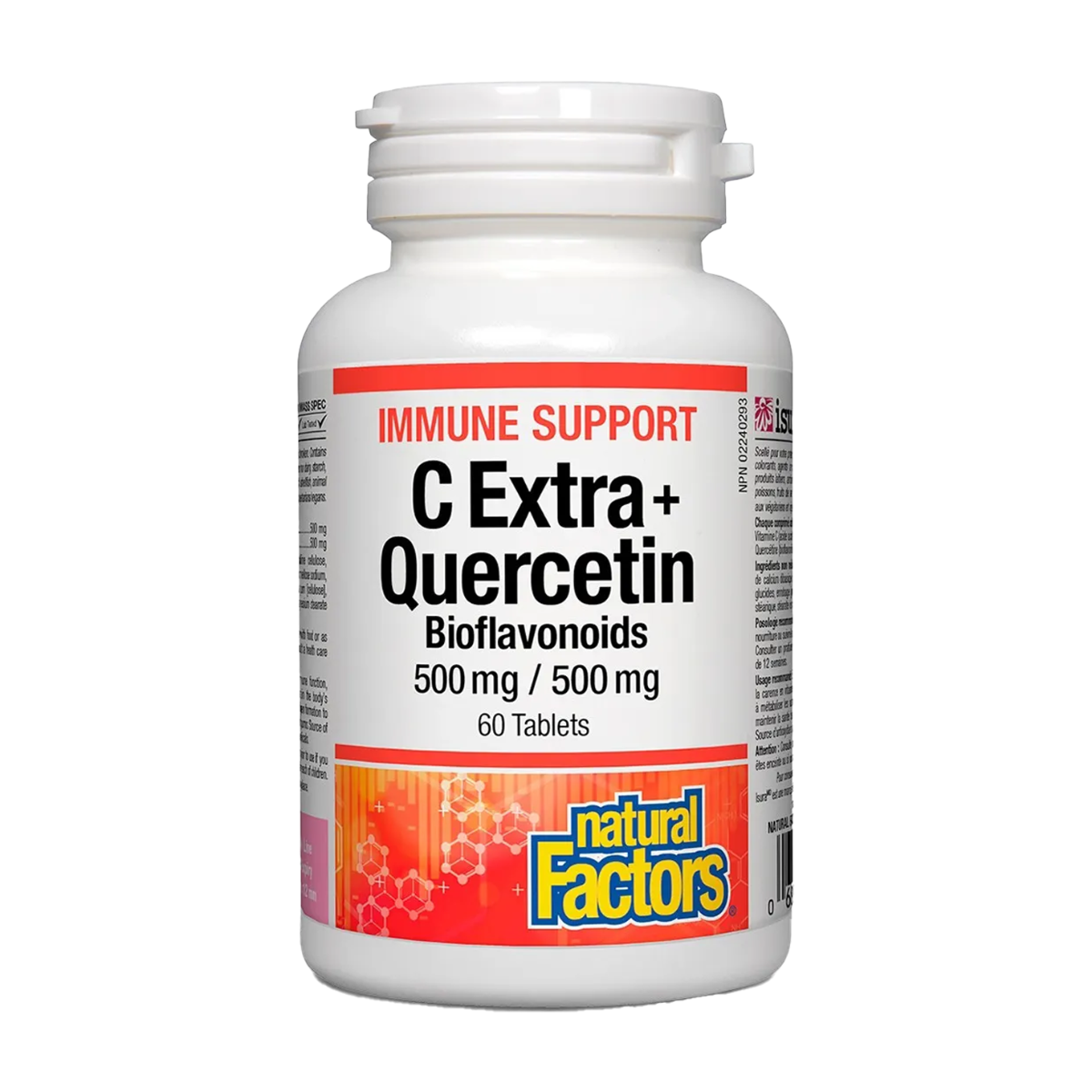 Natural Factors | C Extra+ Quercetin Bioflavonoids 500mg/500mg Tablets