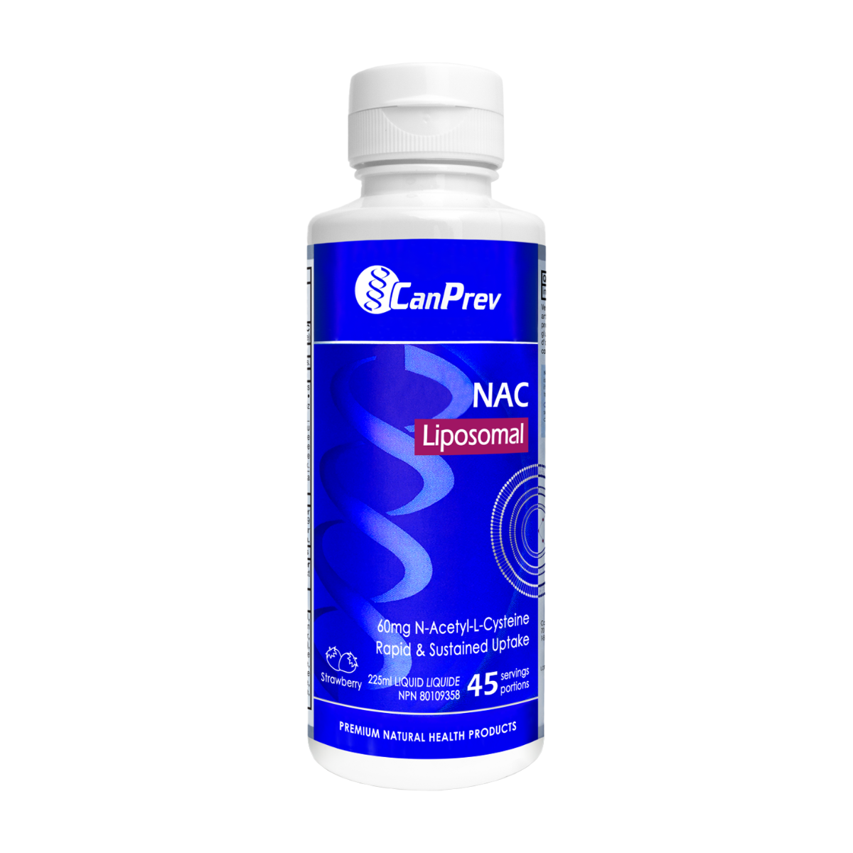 CanPrev | Liposomal NAC Strawberry Flavour Liquid 225ml