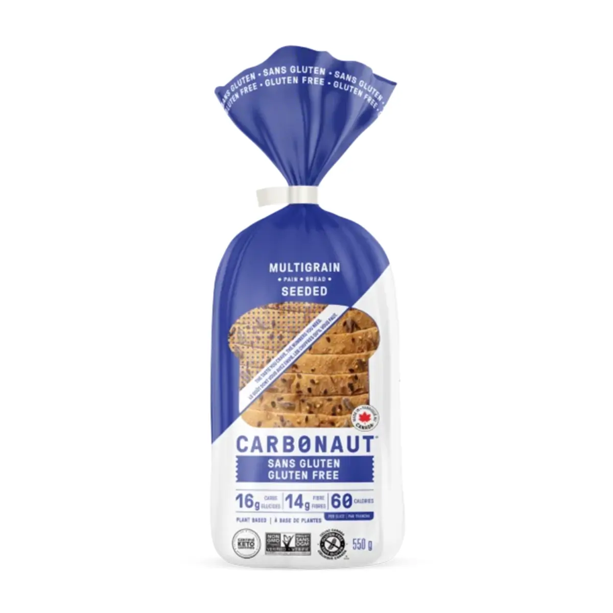 Carbonaut | Gluten Free Seeded Multigrain Bread 550g
