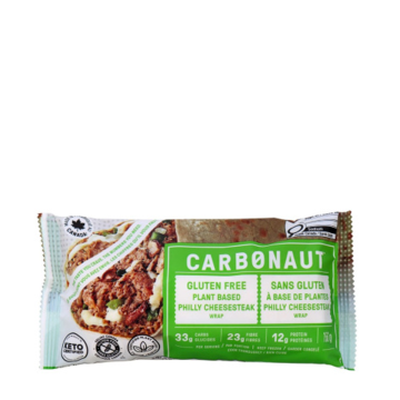 Carbonaut | Gluten Free Plant Based Philly Cheesesteak Wrap 156g