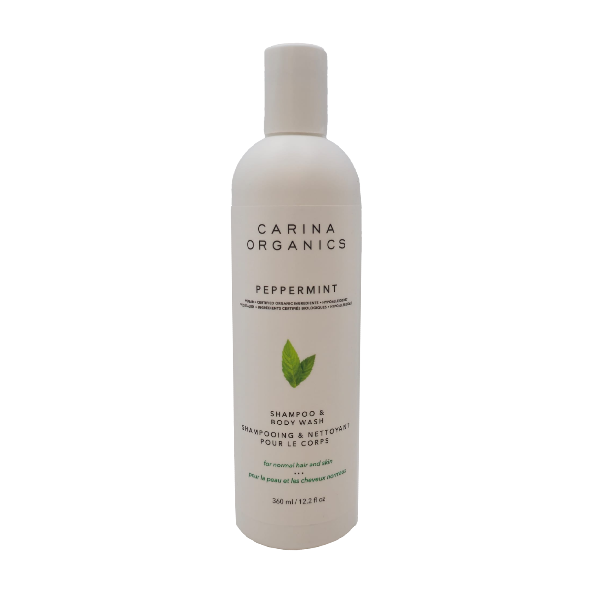 Carina Organics | Peppermint Shampoo & Body Wash 360ml