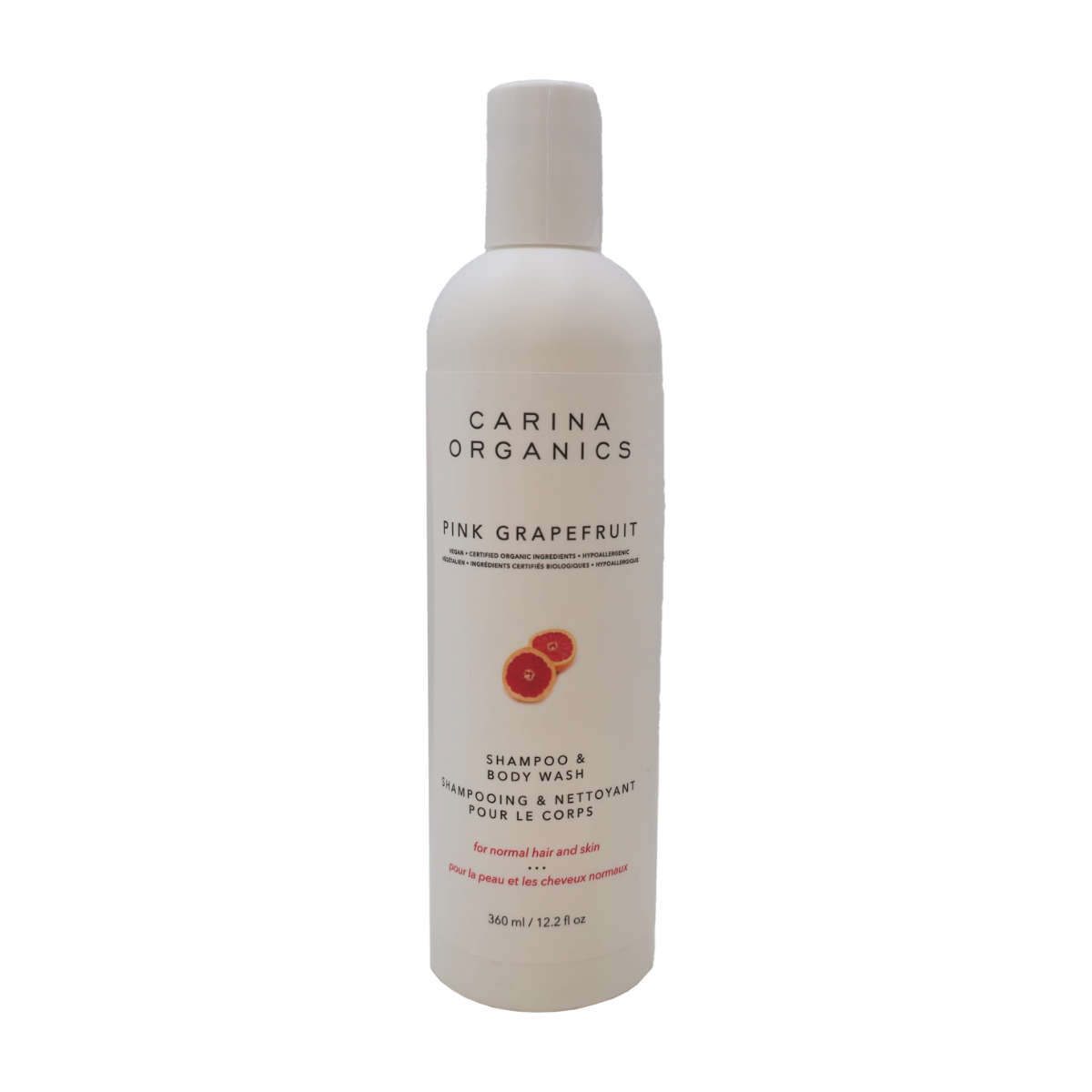 Carina Organics | Pink Grapefruit Shampoo & Body Wash