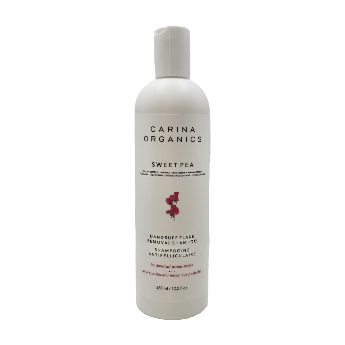 Carina Organics | Dandruff Flake Removal Sweet Pea Shampoo