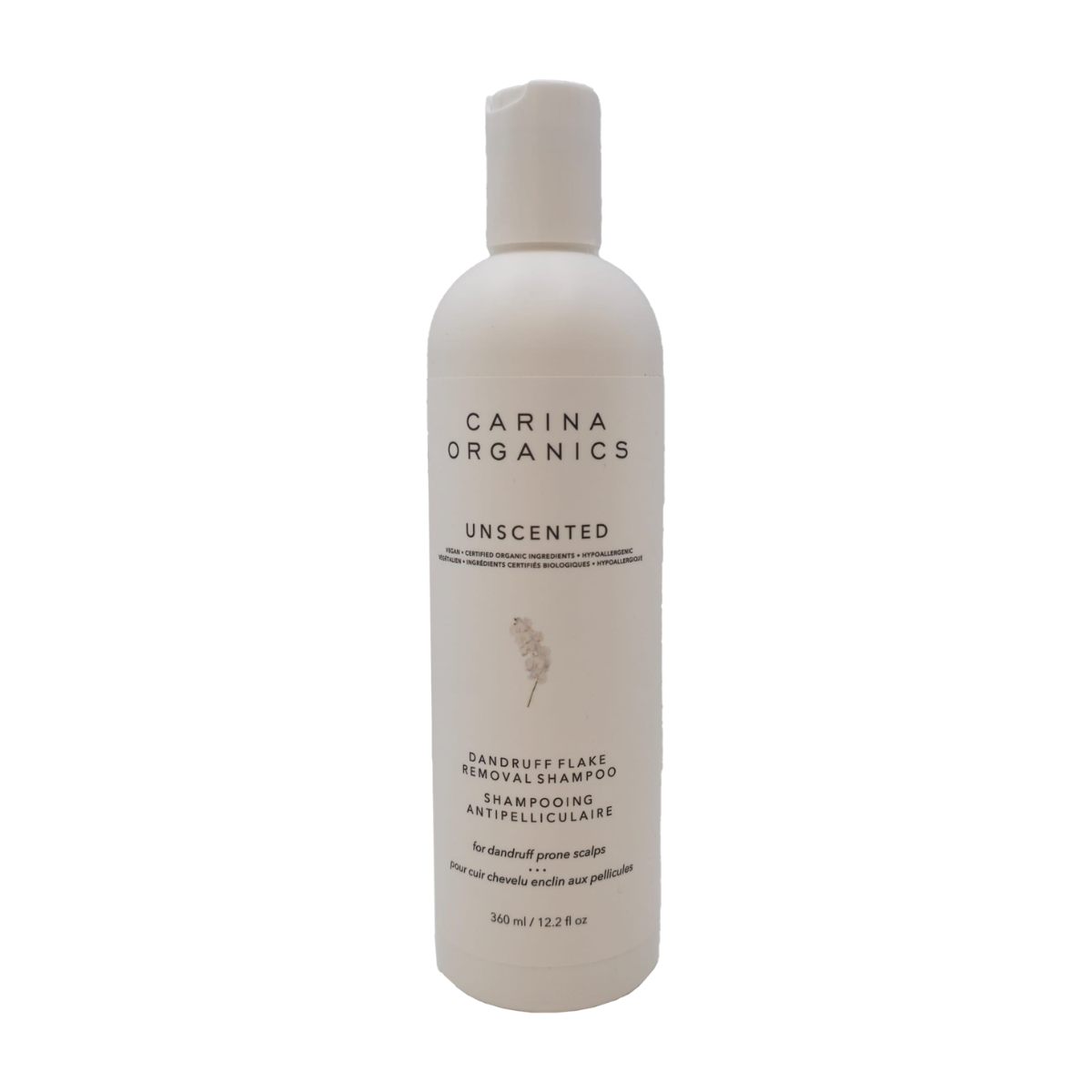 Carina Organics | Dandruff Flake Removal Unscented Shampoo