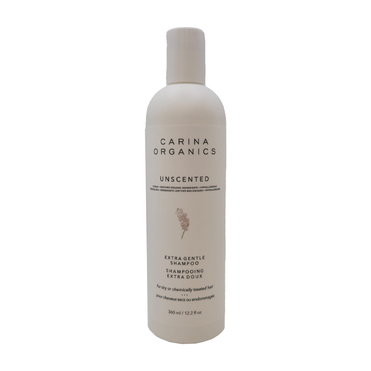 Carina Organics | Extra Gentle Unscented Shampoo