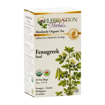 Celebration Herbals | Fenugreek Seed Herbal Tea 24 Bags
