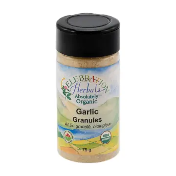 Celebration Herbals | Granules d'ail biologique 75g