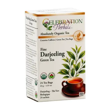 Celebration Herbals | Green Darjeeling Tea 24 Bags