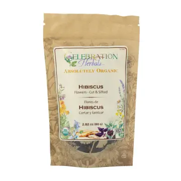 Celebration Herbals | Fleurs d'hibiscus biologiques 80g
