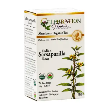 Celebration Herbals | Indian Sarsaparilla Root Tea 24 Bags