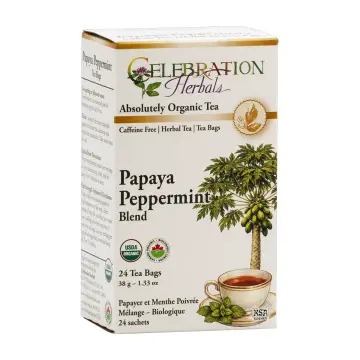 Celebration Herbals | Papaya Peppermint Tea 24 Bags