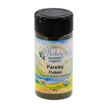 Celebration Herbals | Flocons de persil biologique 15g