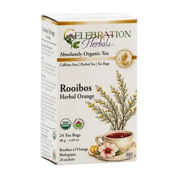 Celebration Herbals | Herbal Orange Rooibos Tea 24 Bags