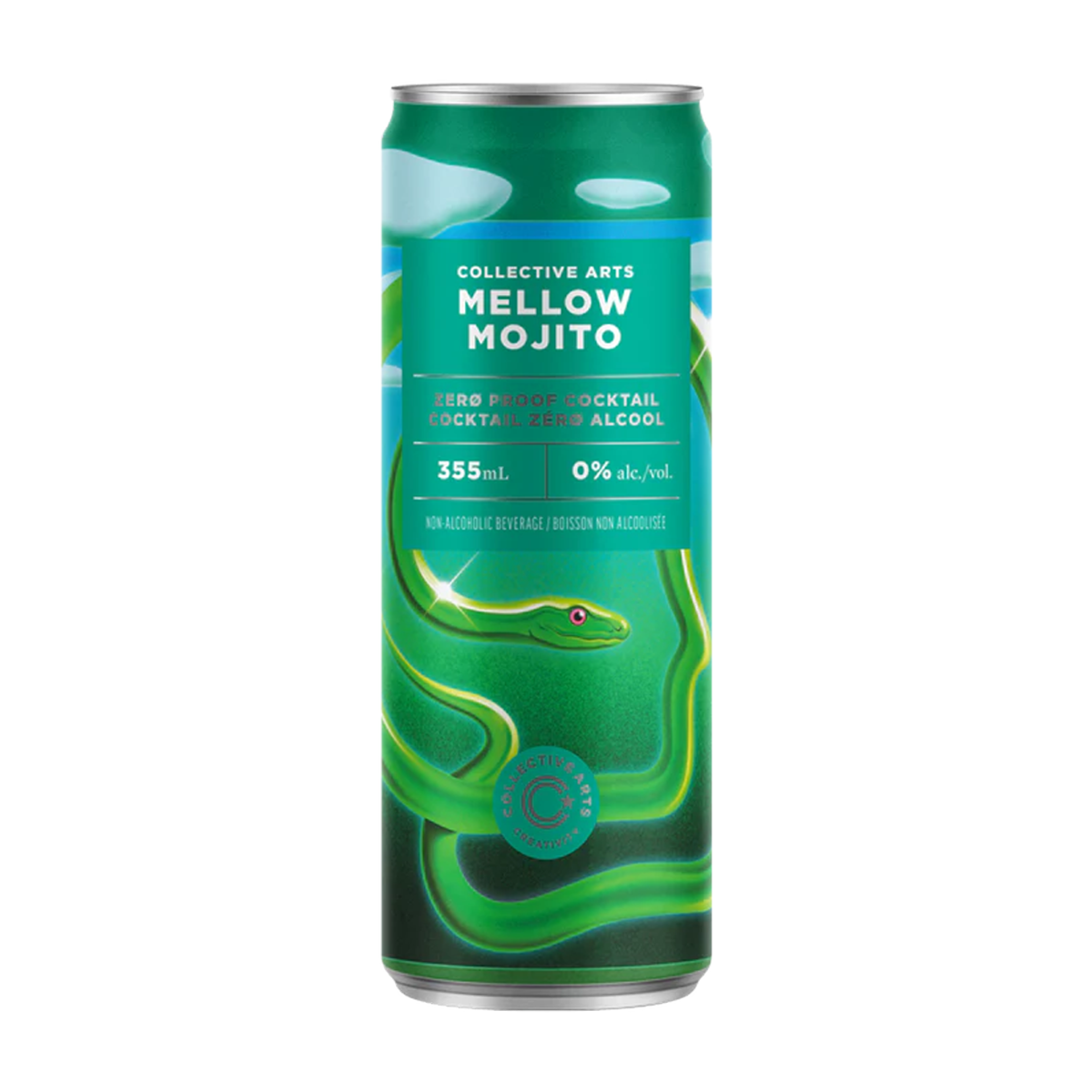 Collective Arts | Zero Proof Cocktail Mellow Mojito 355ml