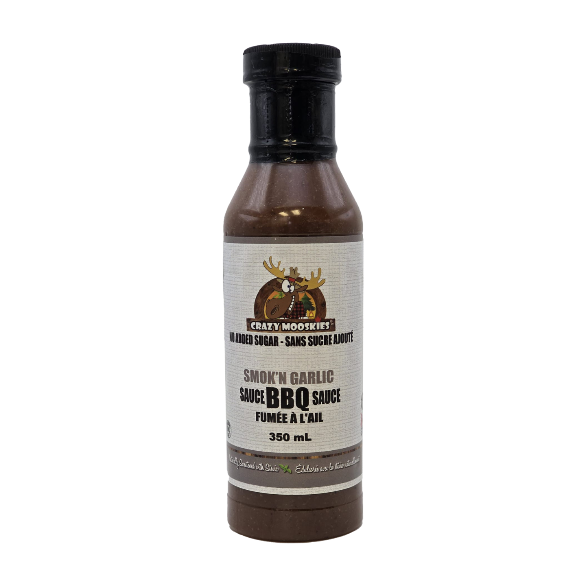 Crazy Mooskies | Smok'N'Garlic No Added Sugar BBQ Sauce