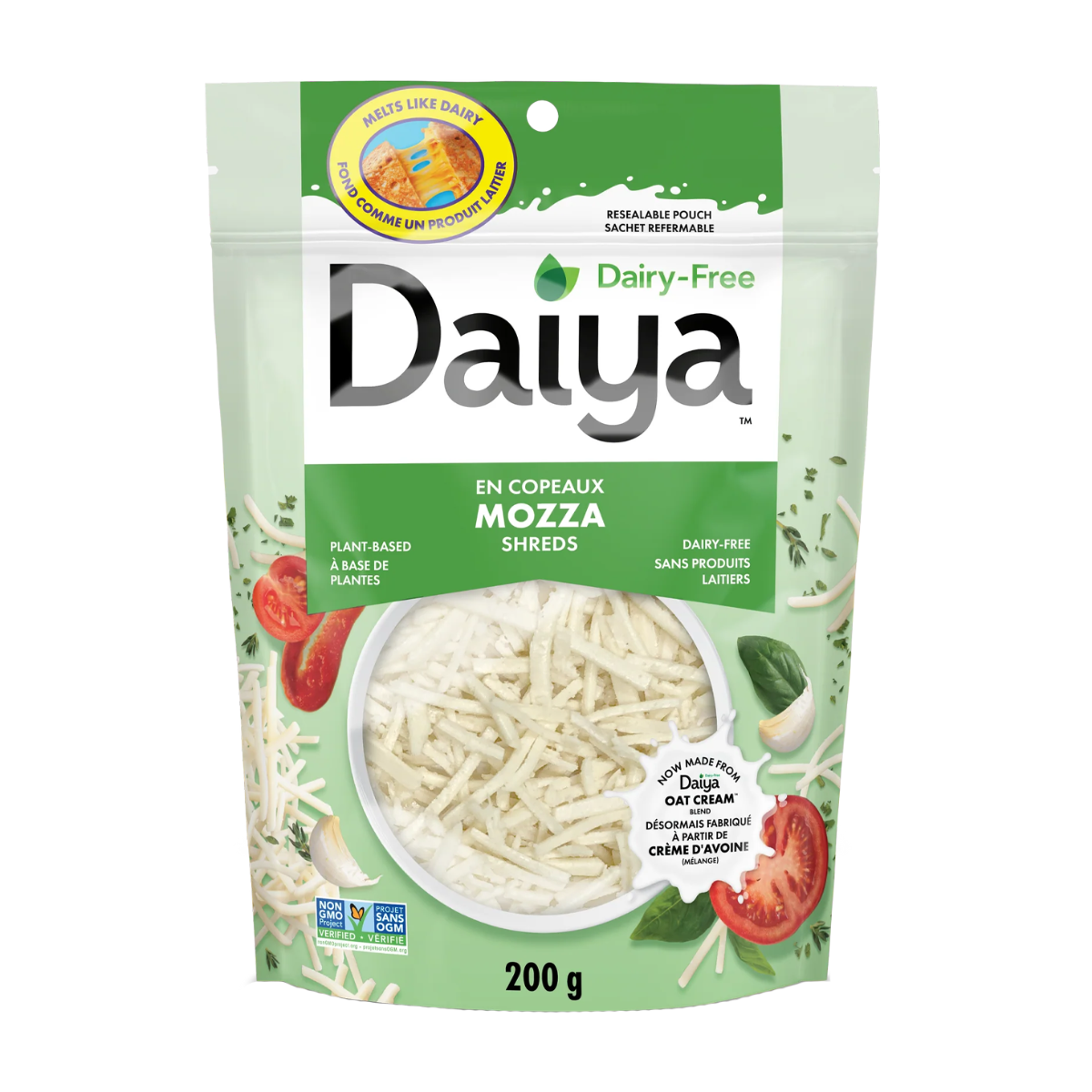 Daiya | Mozzarella Style Cutting Board Shreds