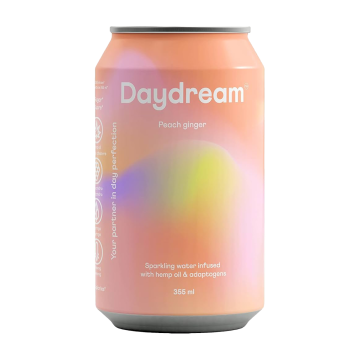 Daydream | Peach Ginger Sparkling Water Infusion 355ml
