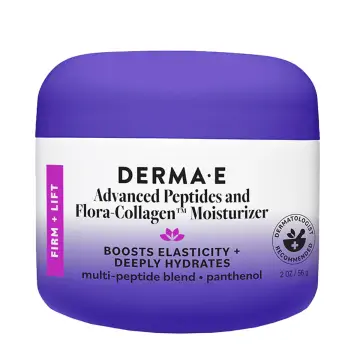 Derma E | Advanced Peptides & Flora-Collagen Moisturizer Cream 56g