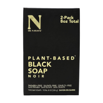 Dr. Natural | Plant-Based Black Bar Soap 226g