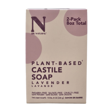 Dr. Natural | Plant-Based Lavender Castile Bar Soap 226g