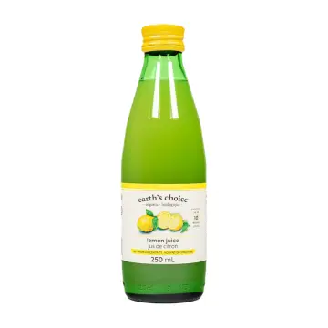 Earths Choice | Jus de citron biologique 250mL