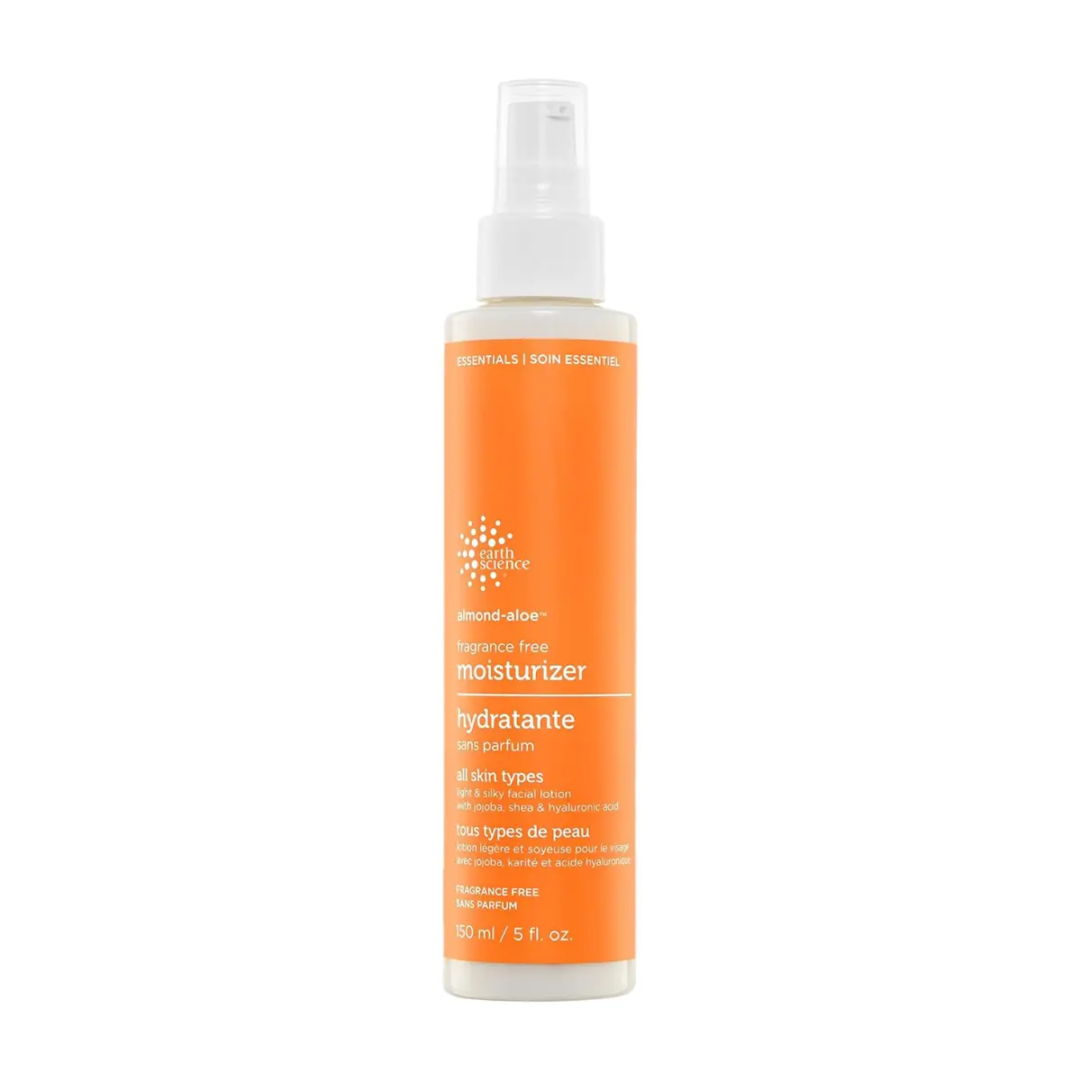 Earth Science | Fragrance Free Almond-Aloe Moisturizer 150mL