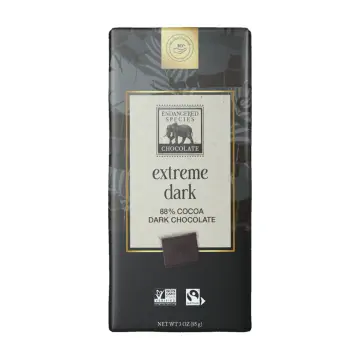 Endangered Species | 88% Cacao Extreme Dark Chocolate Bar 85g