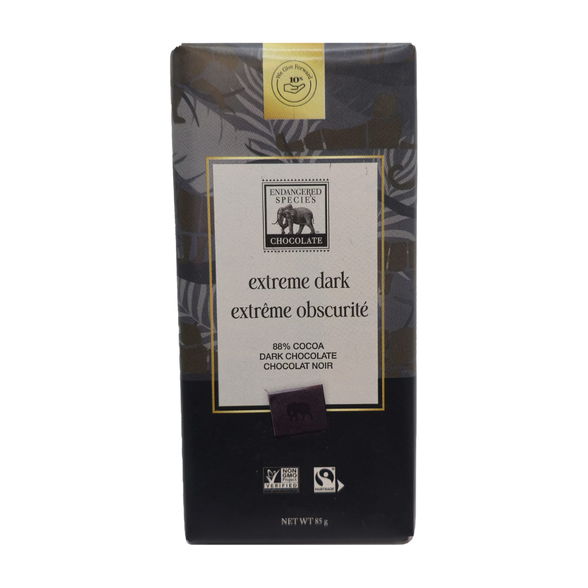 Endangered Species | 88% Cacao Dark Chocolate Bar