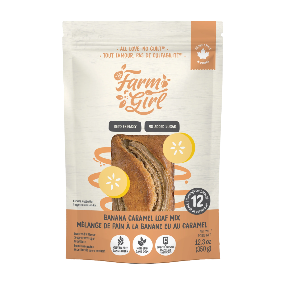 Farm Girl | Banana Caramel Loaf Mix