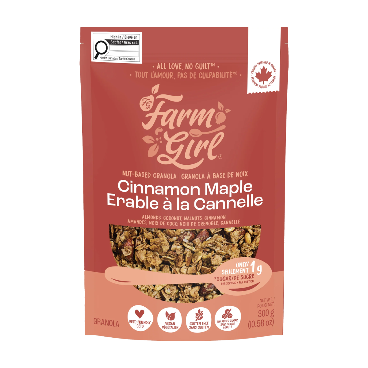 Farm Girl | Cinnamon Maple Nut Based Cereal