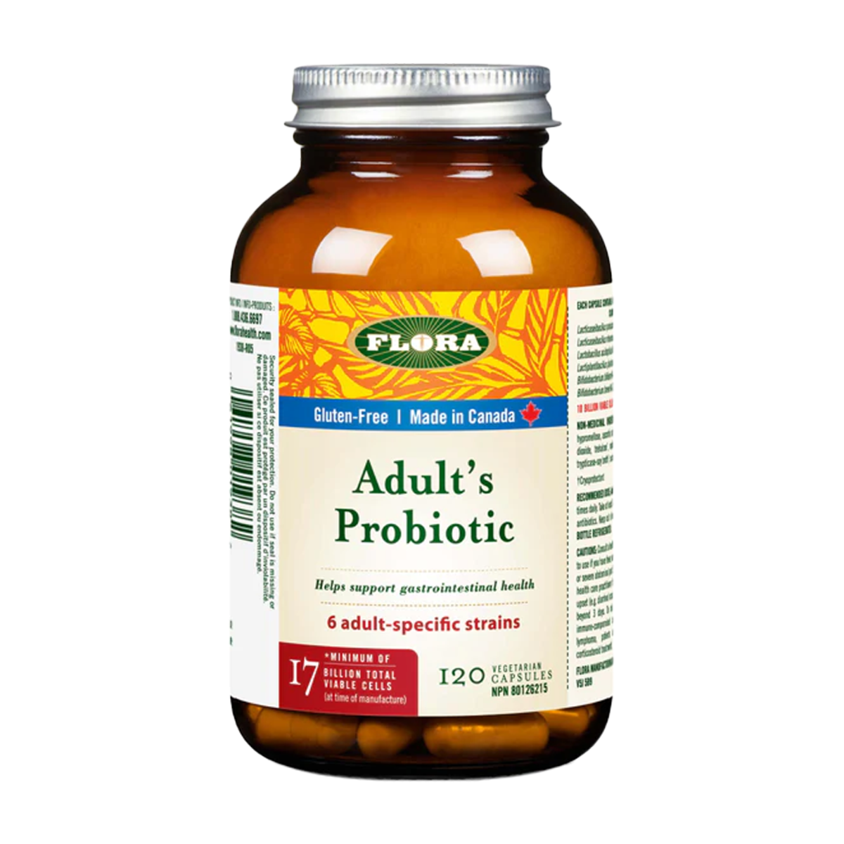 Flora | Adult's Probiotic Veggie Caps