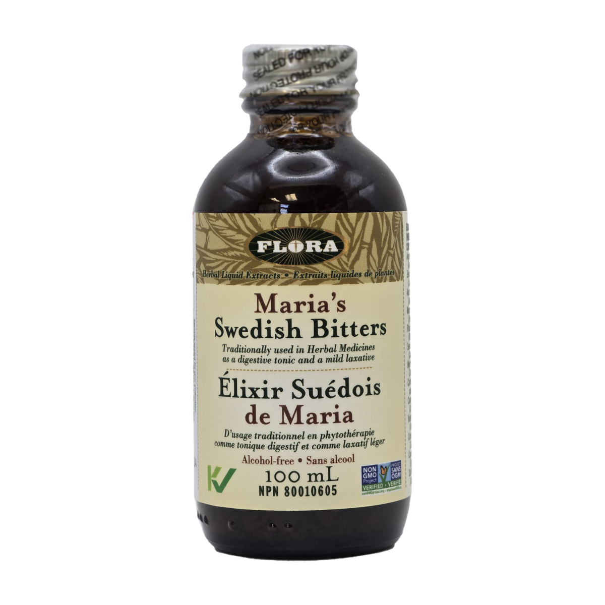 Flora | Maria's Swedish Bitters Alcohol-Free Liquid