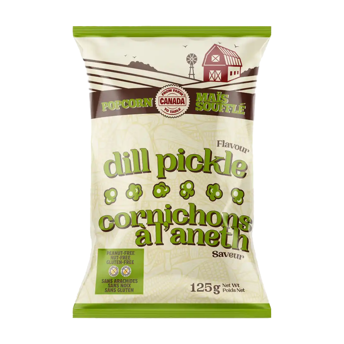 From Farm To Table | Popcorn Dill Pickle 125g