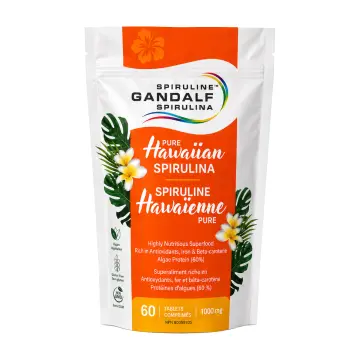 Gandalf | Spiruline Hawaïenne 1000mg 60 Comprimés