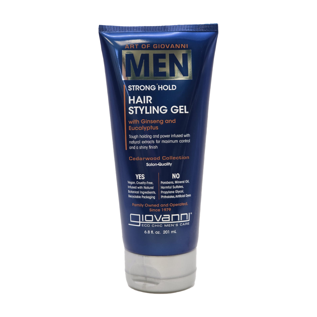 Giovanni | Men Strong Hold Hair Styling Gel 201ml