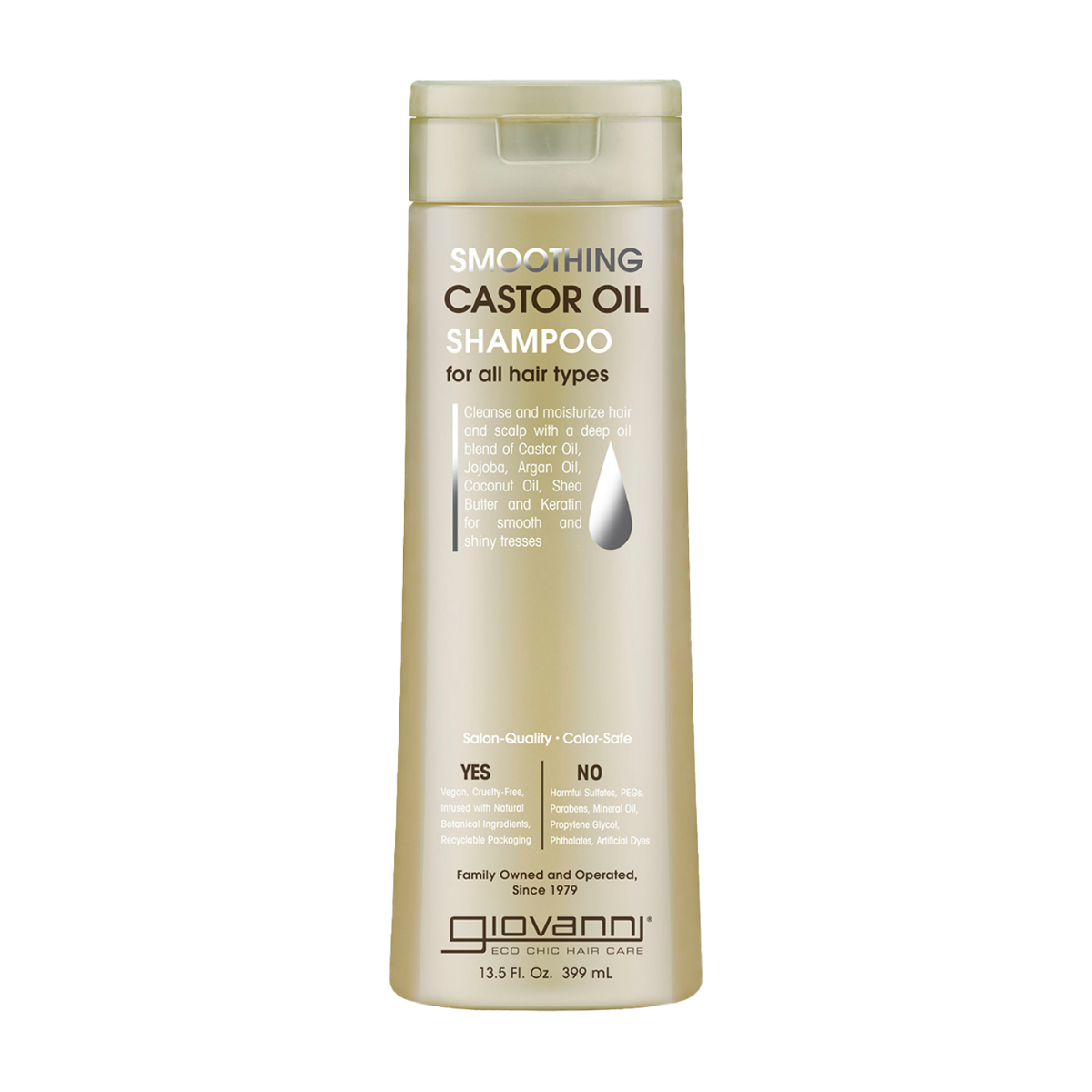 Giovanni | Smoothing Castor Oil Shampoo 399ml