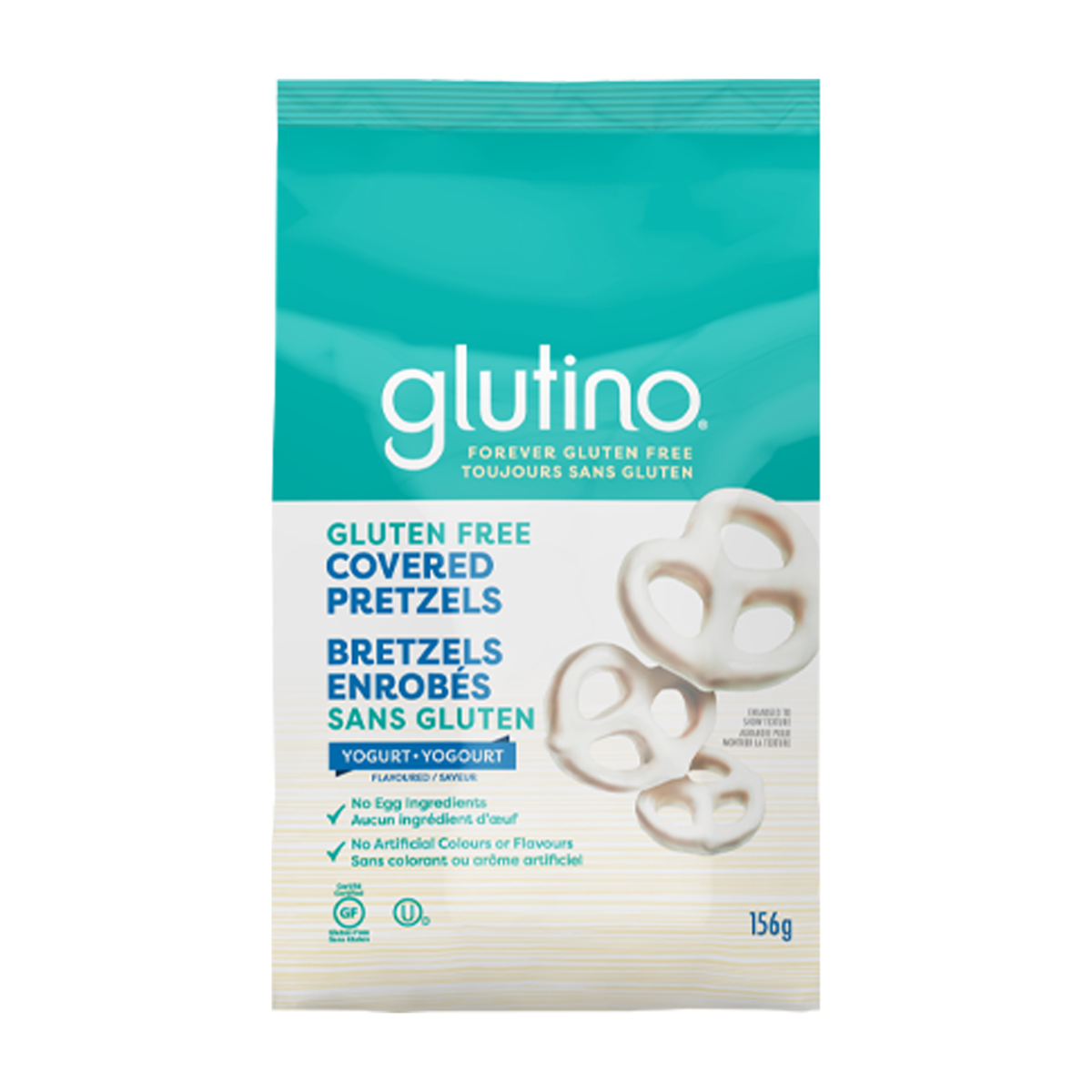 Glutino | Yogurt Covered Pretzels