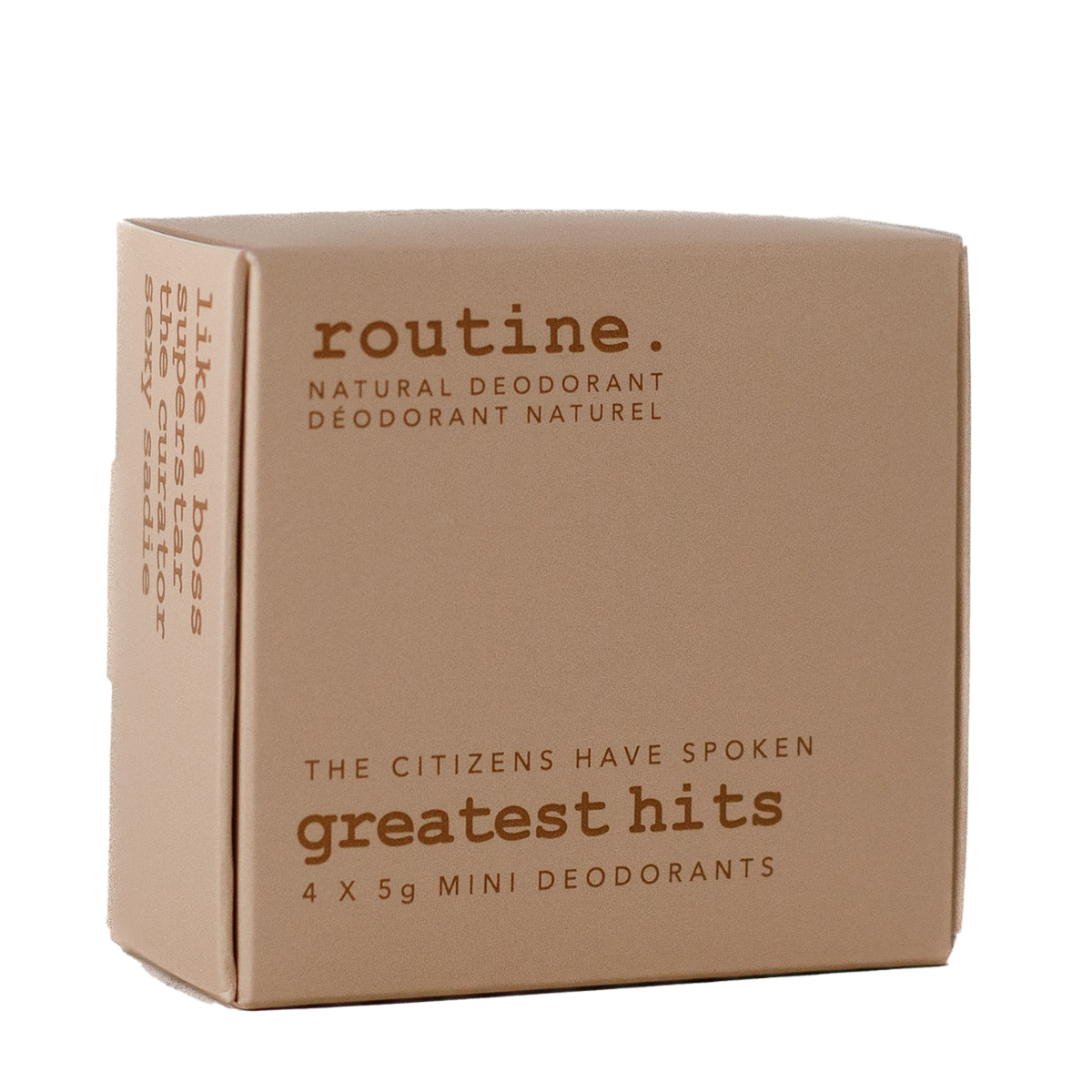 Routine | Deodorant Minis Kit Greatest Hits 4pk