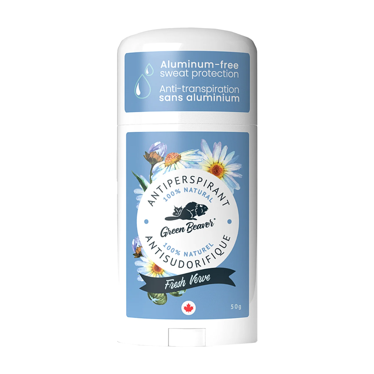 The Green Beaver Company | Fresh Verve Natural Antiperspirant Stick