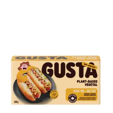 Gusta | Plant-Based Veggie Dogs 240g