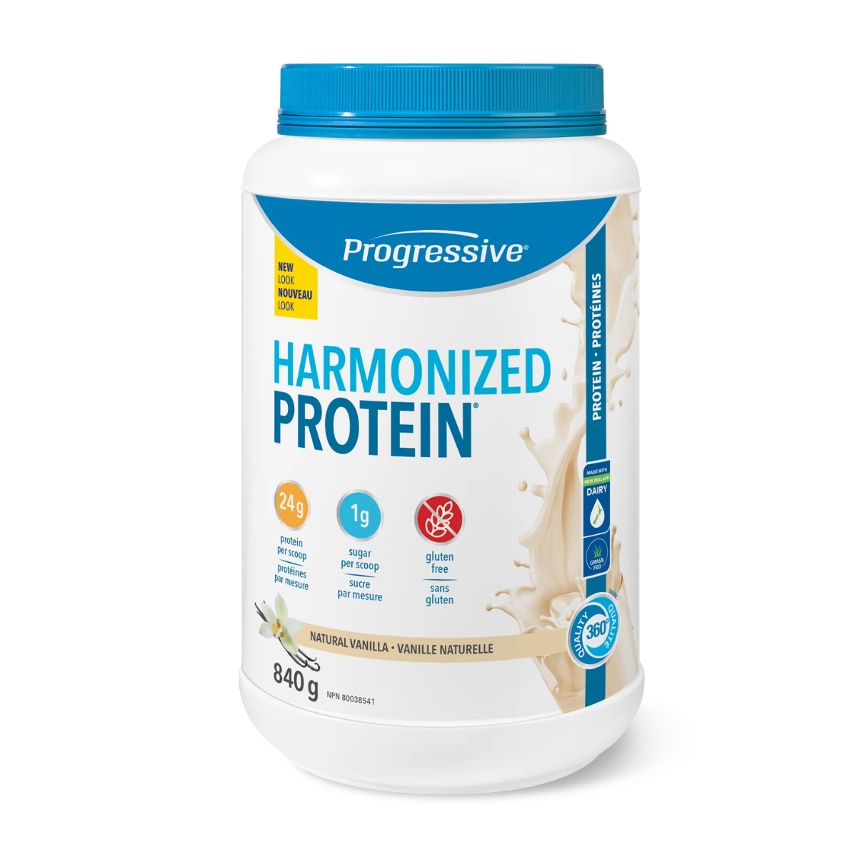 Progressive | Natural Vanilla Harmonized Whey Protein Powder